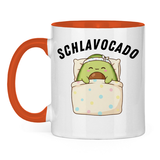Schlavocado – kurzer Spruch – lustige Tasse