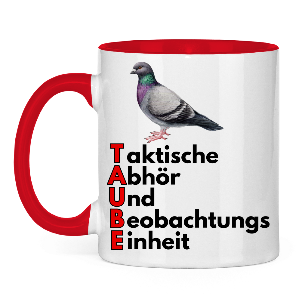 Taube – Taktische Abhör- und Beobachtungseinheit – lustige Tasse